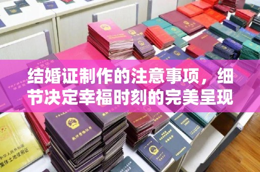 凉州结婚证制作的注意事项，细节决定幸福时刻的完美呈现